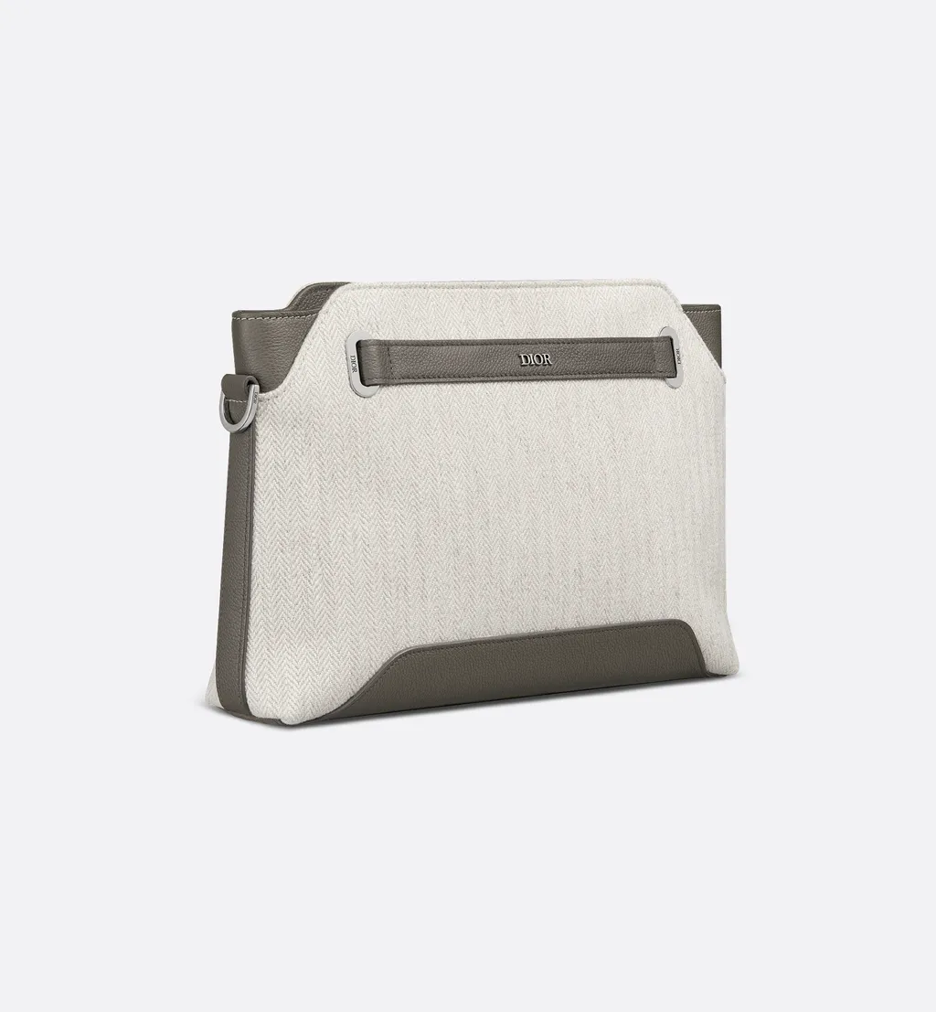 Dior Normandie A5 Triangle Pouch