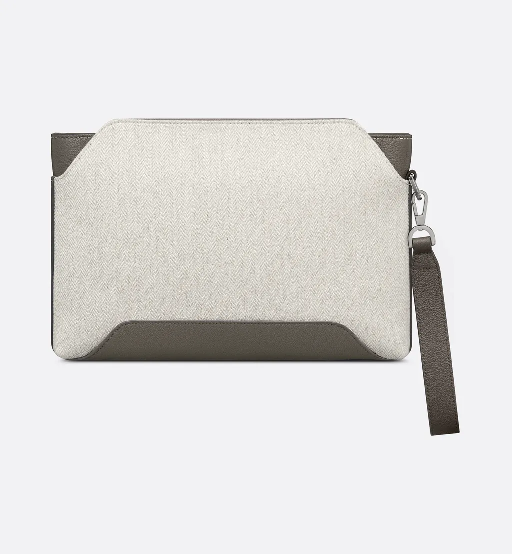 Dior Normandie A5 Triangle Pouch