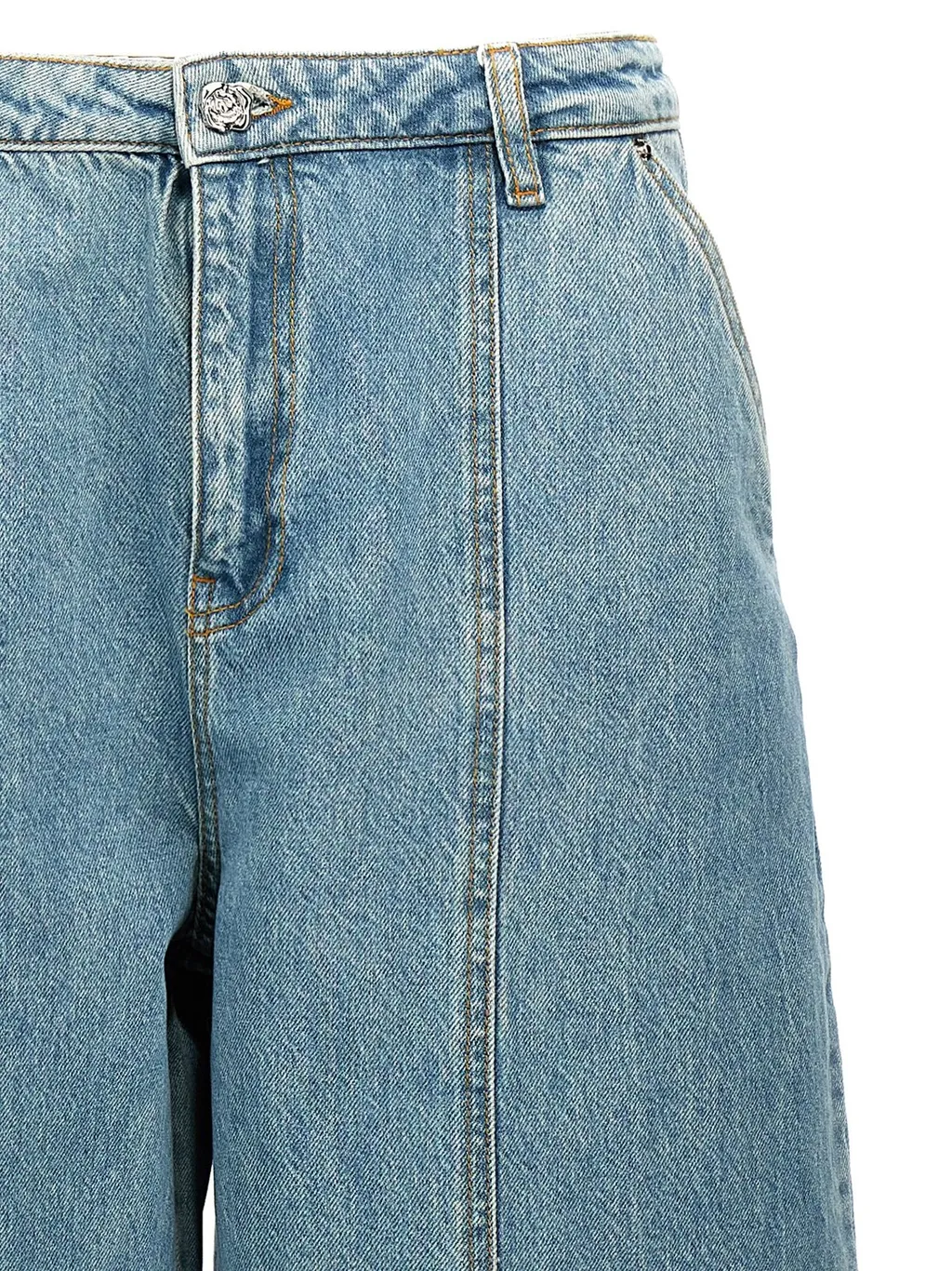 Rotate High-Waisted Sculptured Jeans