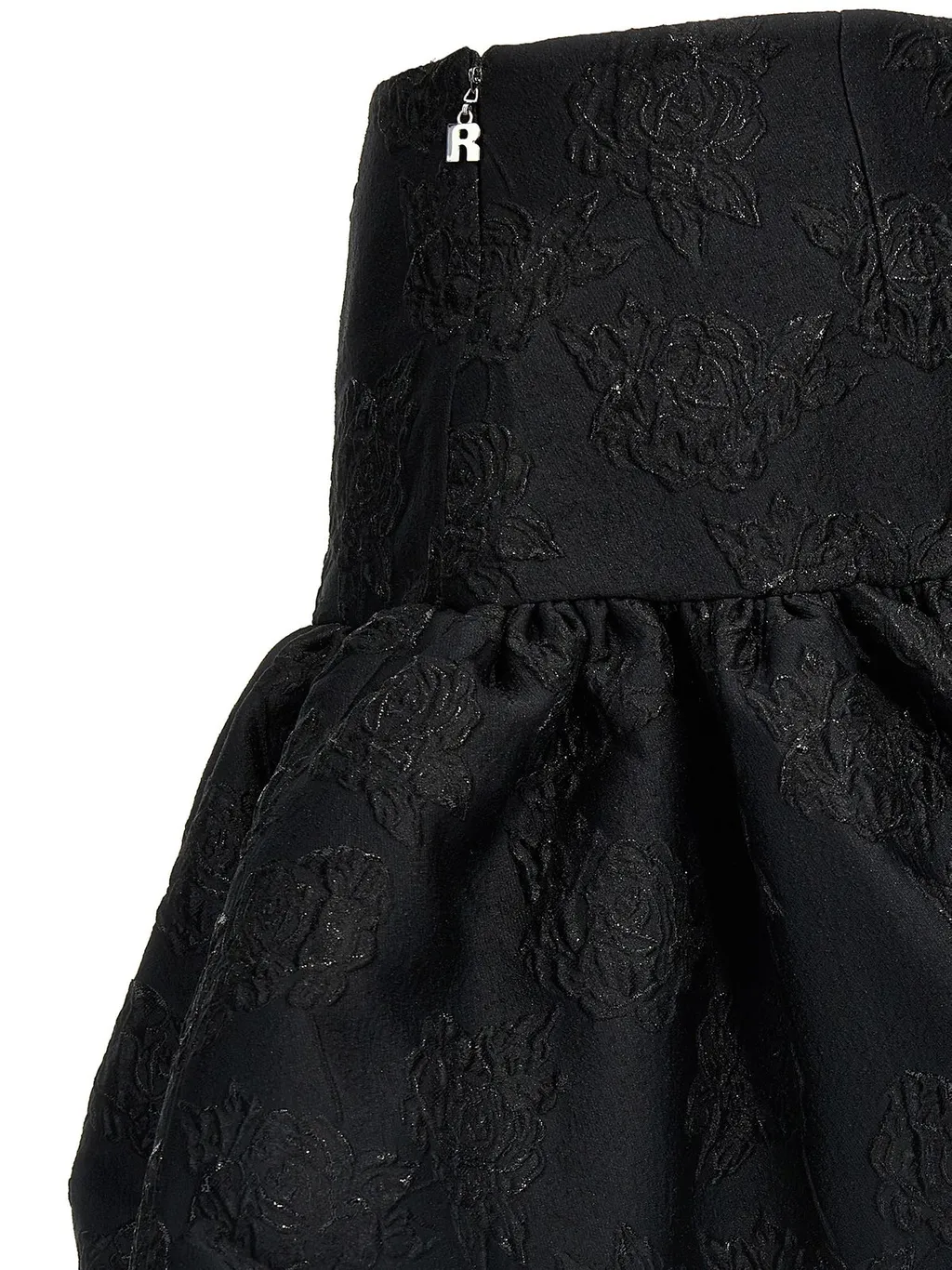 Rotate Monogram Jacquard Mini Skirt