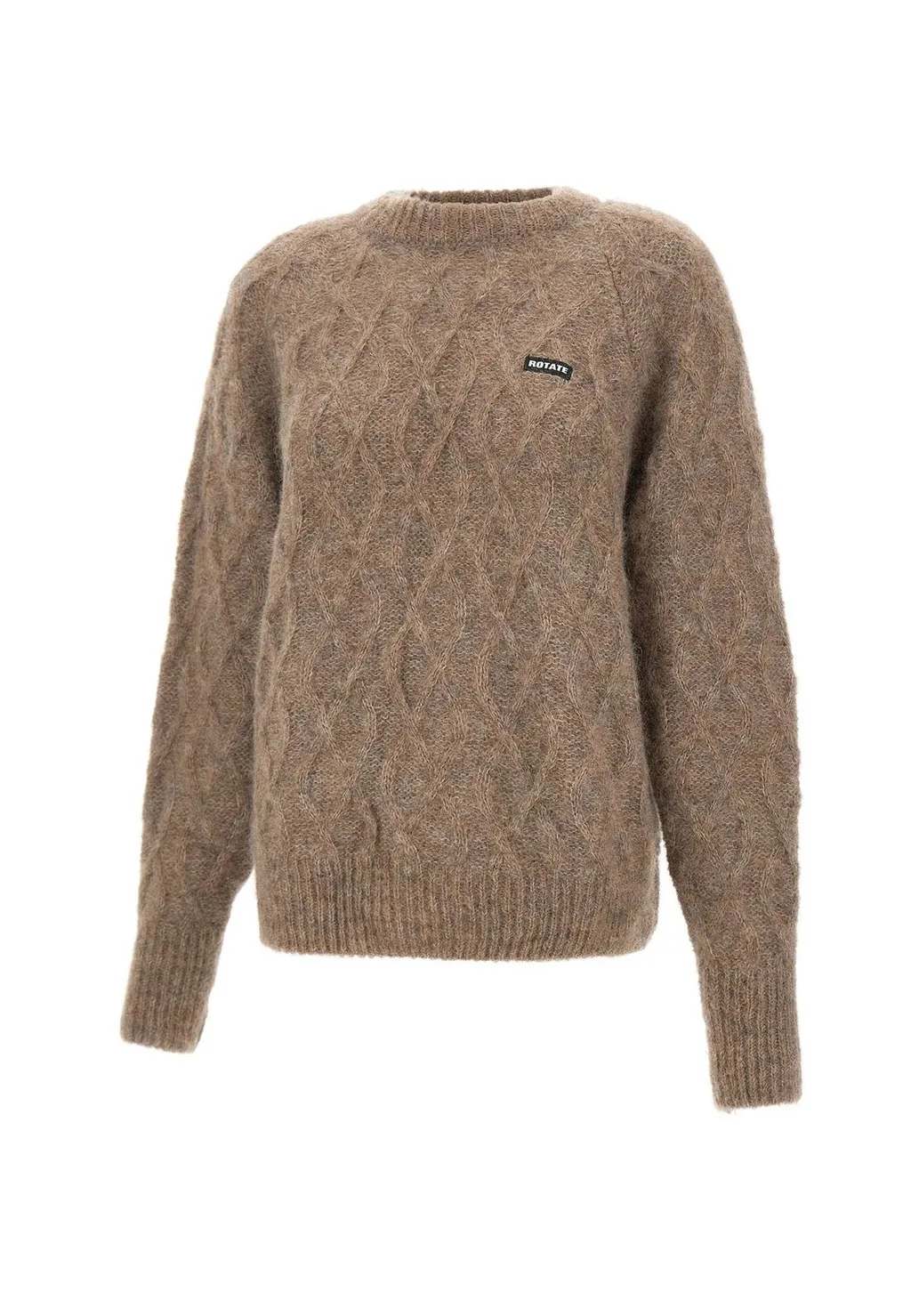 Rotate Cable-Knit Jumper