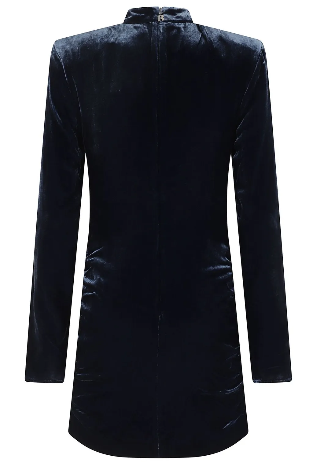 Rotate Silk Velvet Mini Dress