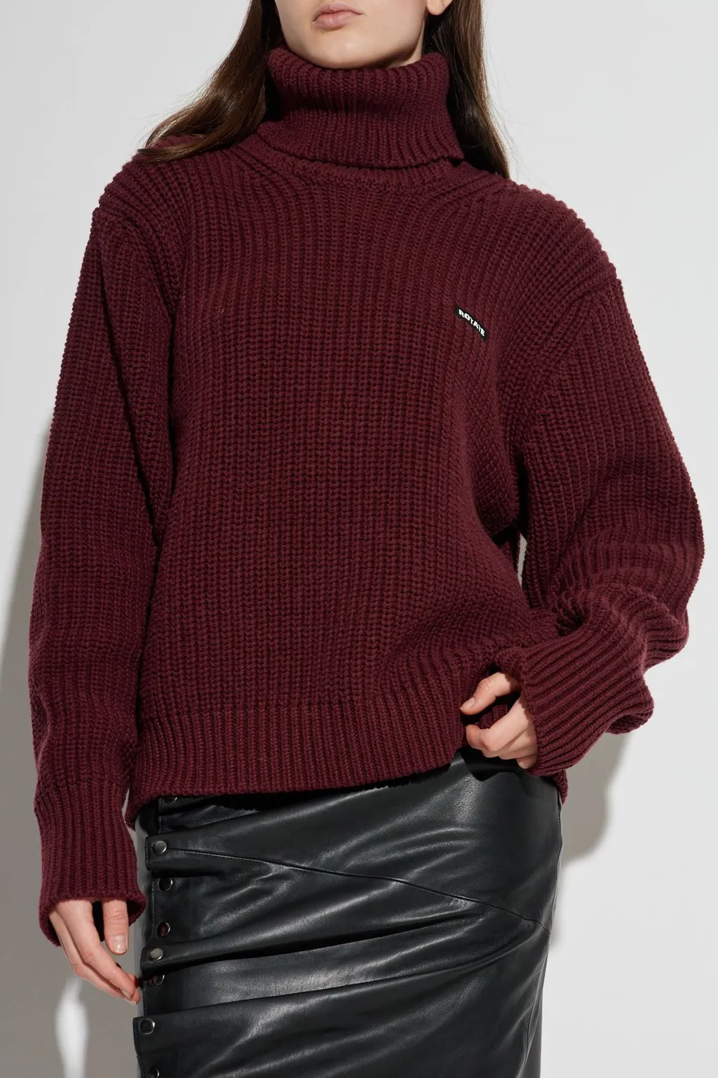 Rotate Logo Turtleneck Knitwear