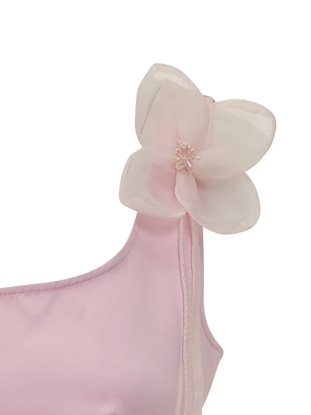 Rotate Satin Flower Dress