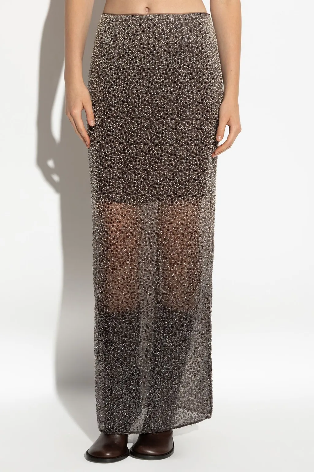 Rotate Sequin Maxi Skirt