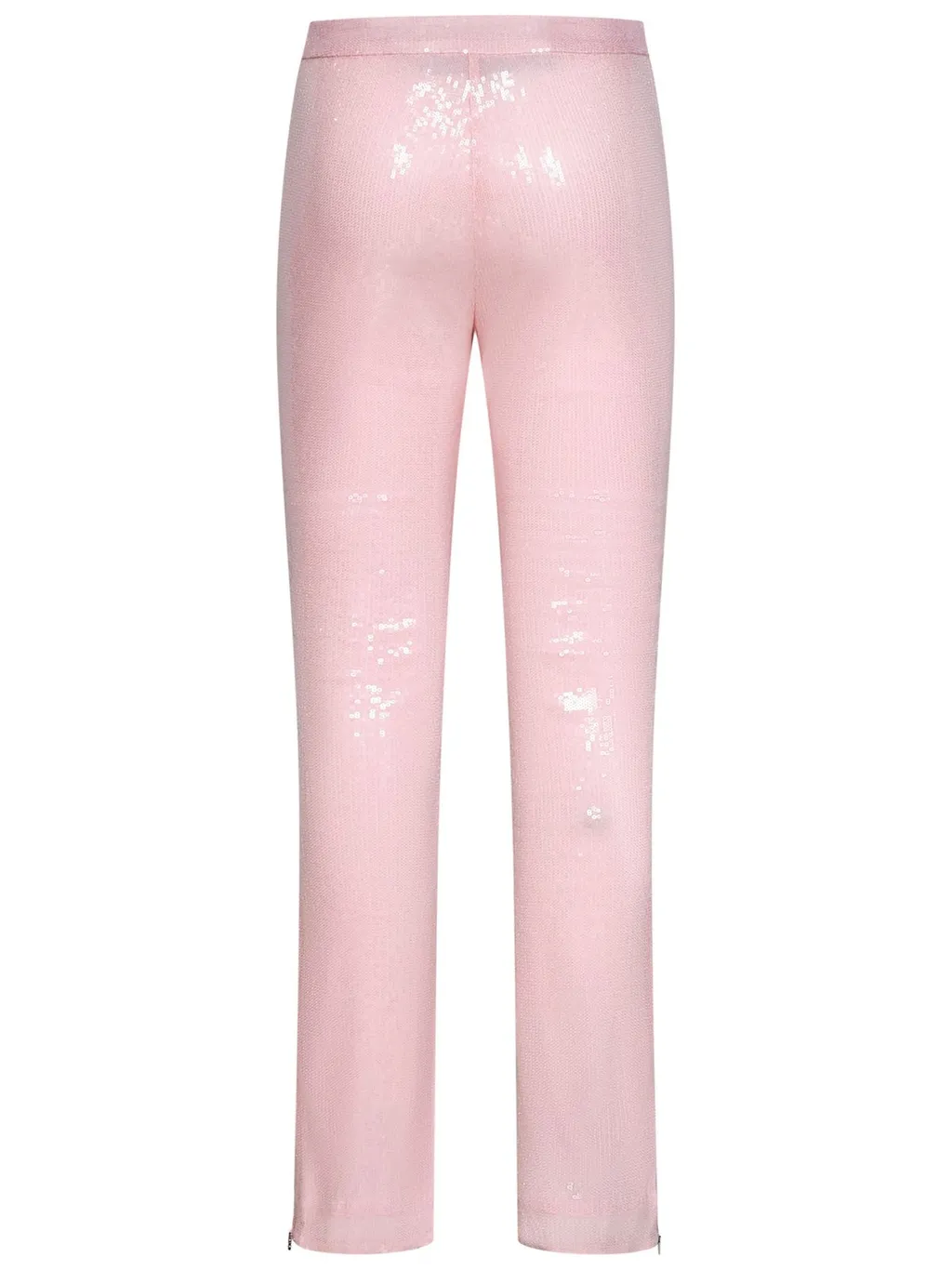 Rotate Mid-Rise Sequin-Embellished Trousers