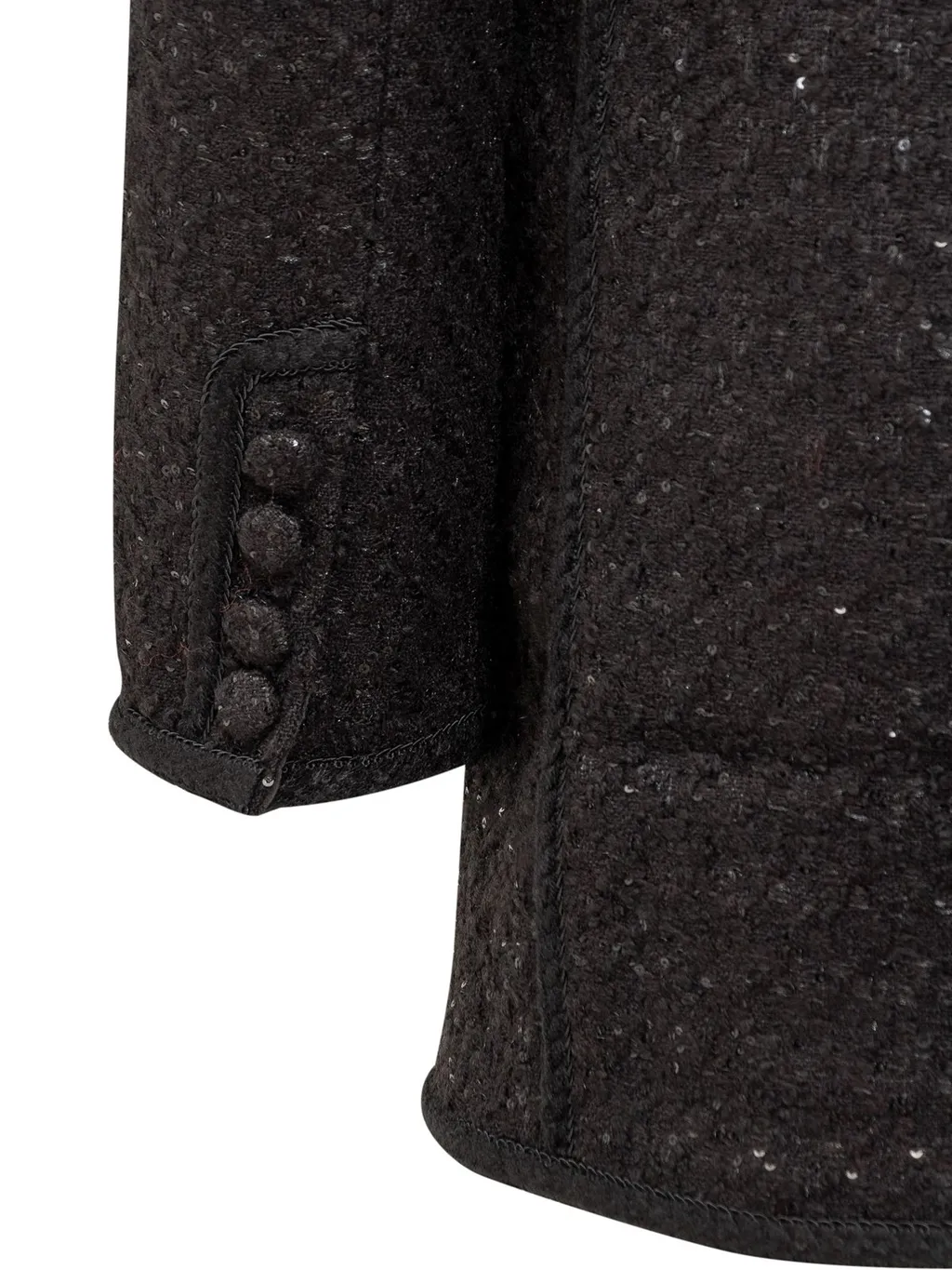Rotate Sequin Bouclé Blazer Dress
