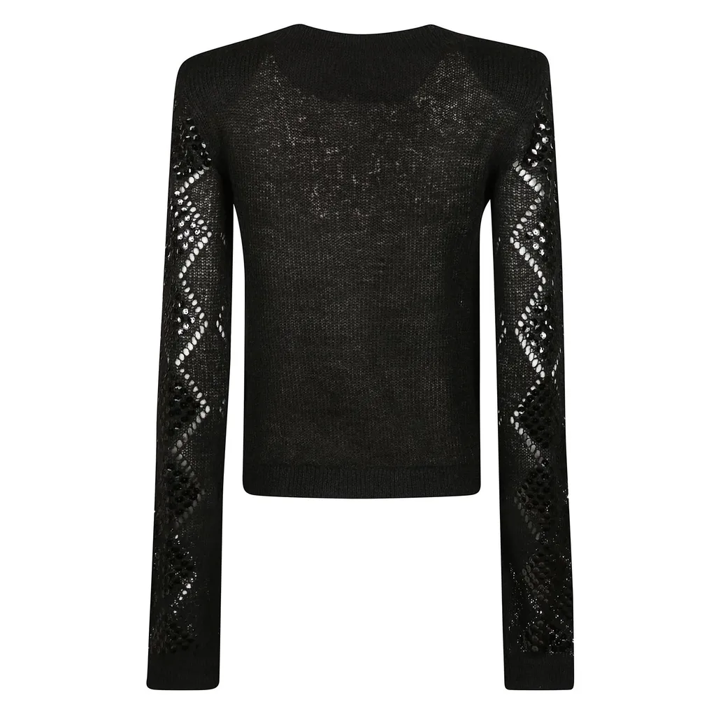 Rotate Sequin Knit Cardigan