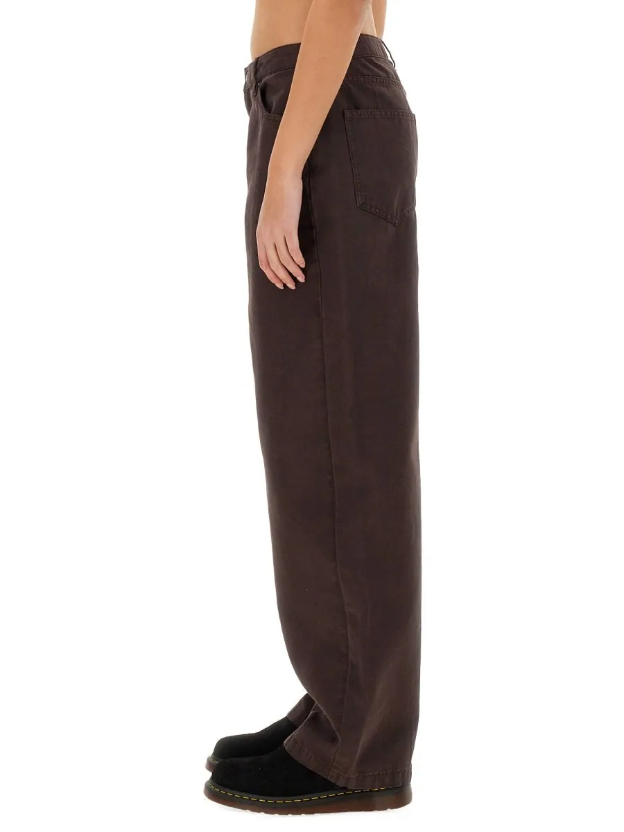Rotate Relaxed Fit Wide Leg Pants