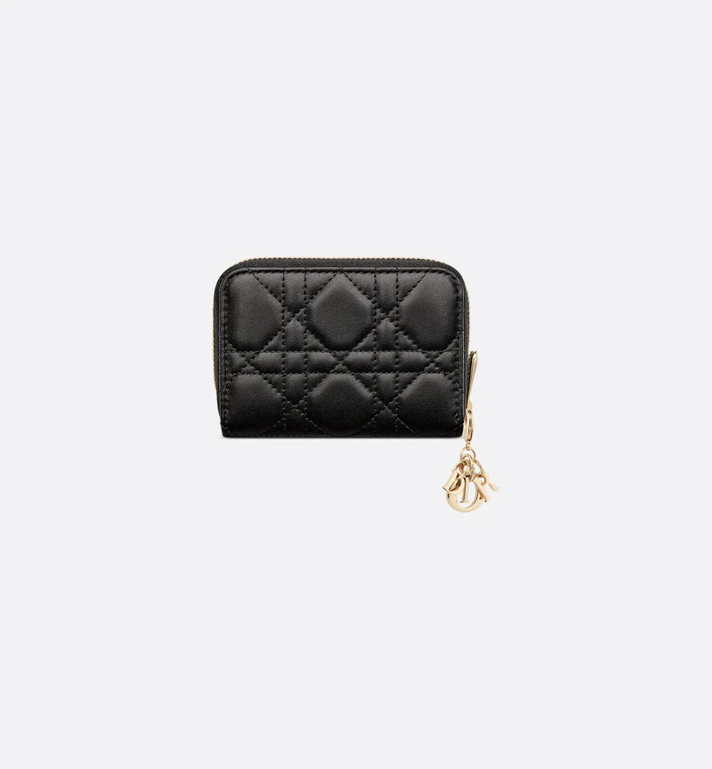 Small Lady Dior Voyageur Coin Purse
