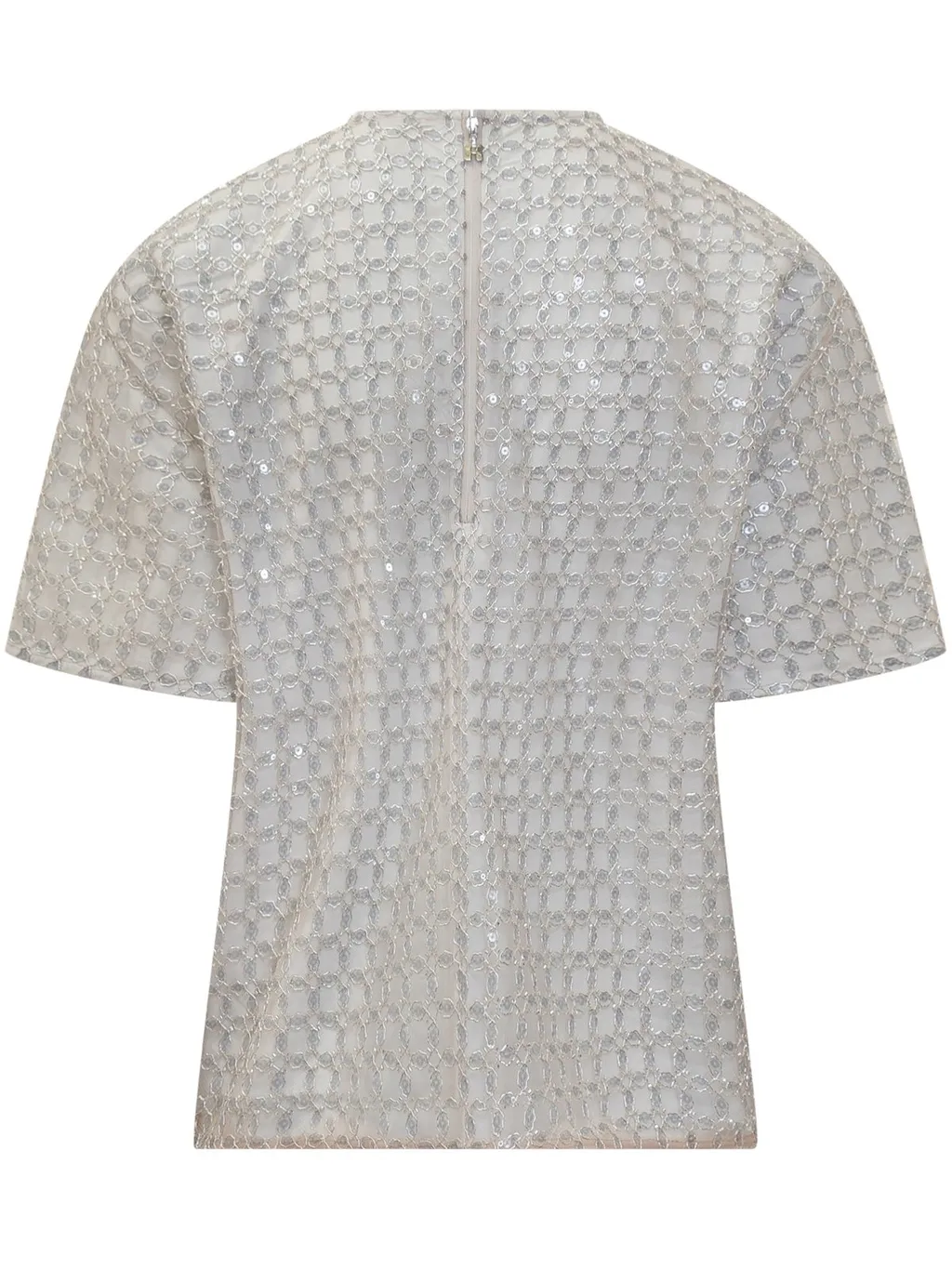 Rotate Beaded Oversized Top