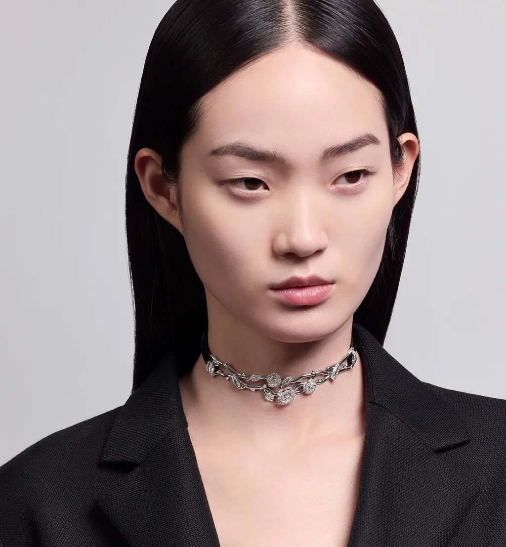 Rose Dior Bagatelle Choker