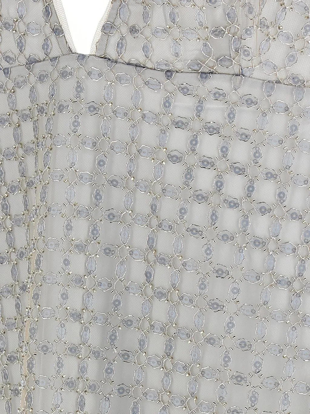 Rotate Beaded A-Line Mini Dress
