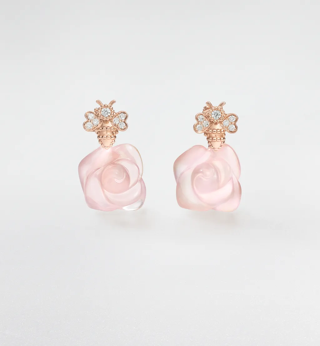 Rose Dior Pré Catelan Earrings