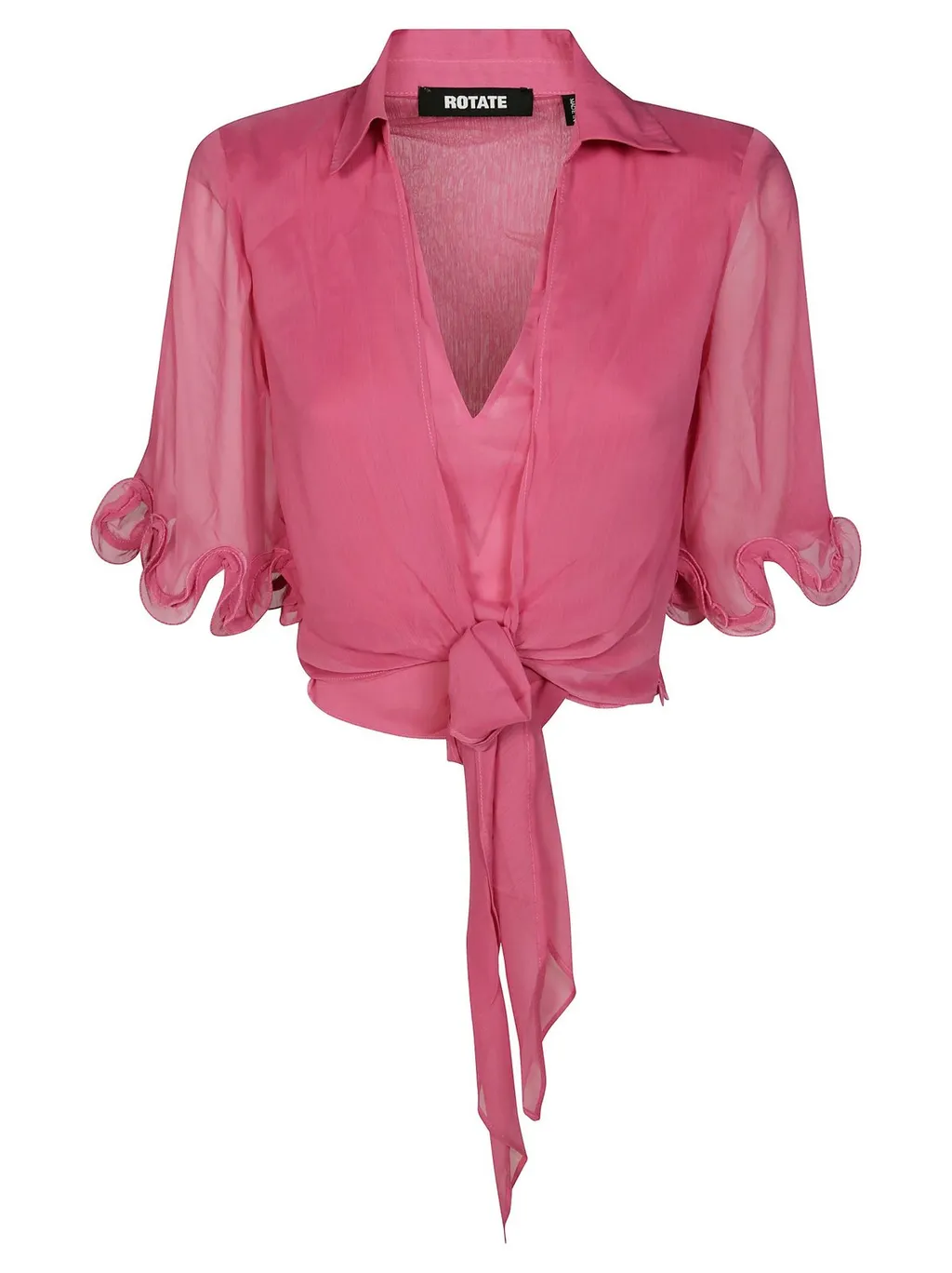 Rotate Chiffon Tied Top
