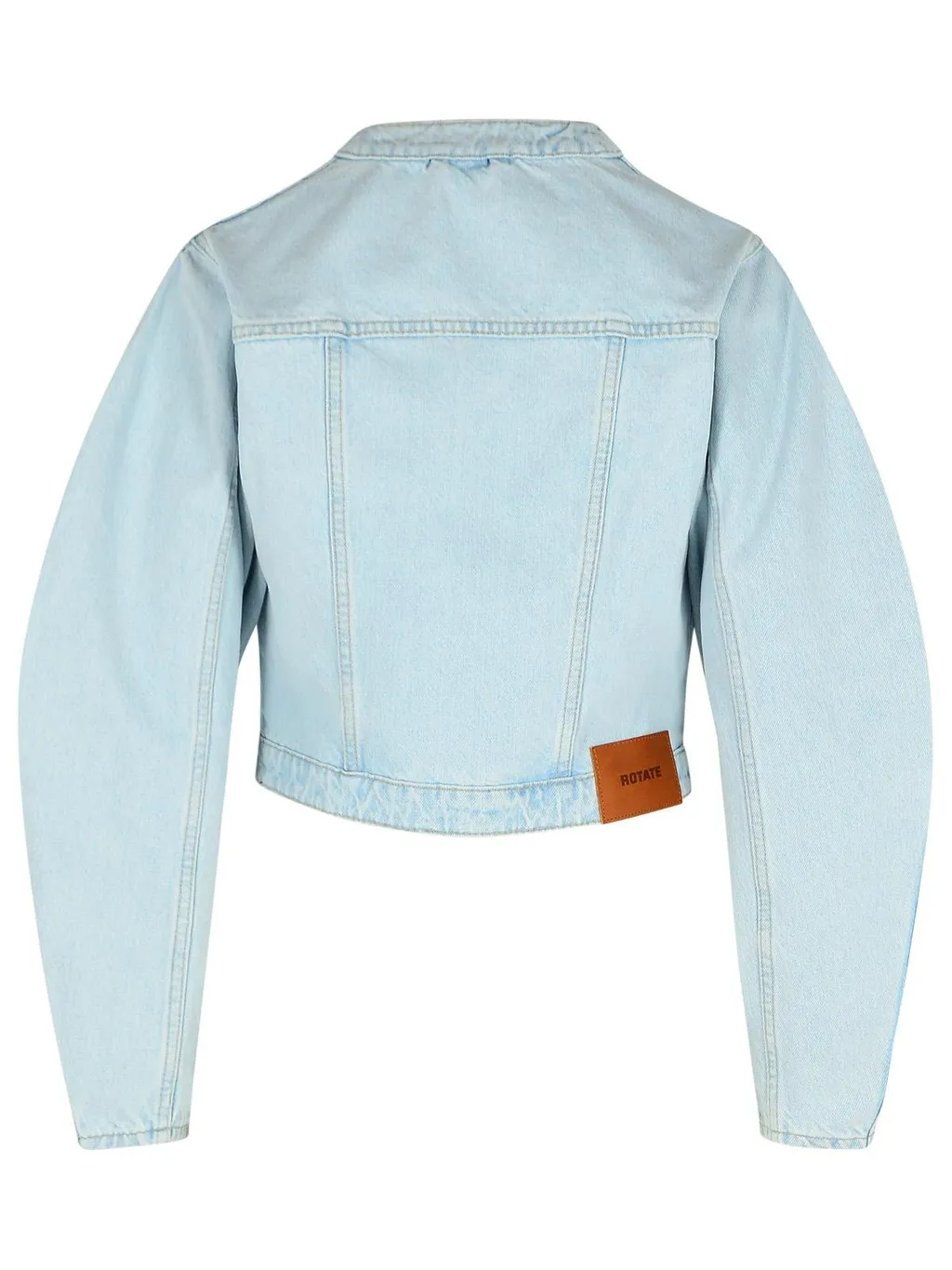 Rotate Round Sleeve Denim Jacket