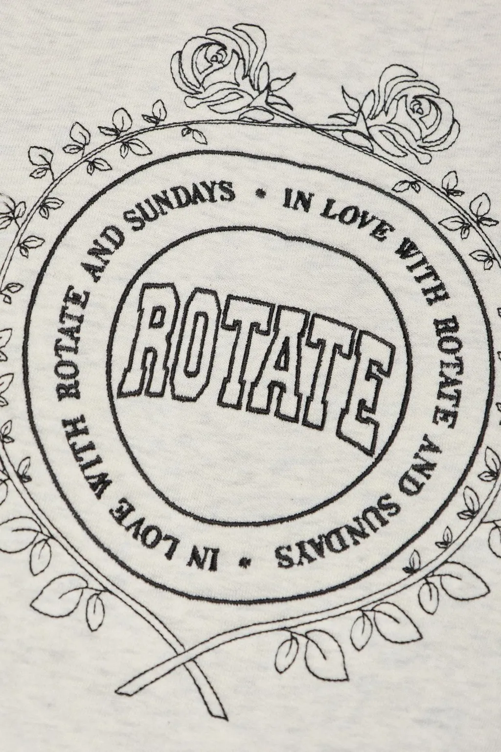 Rotate Heavy Sweat Crewneck Sweatshirt