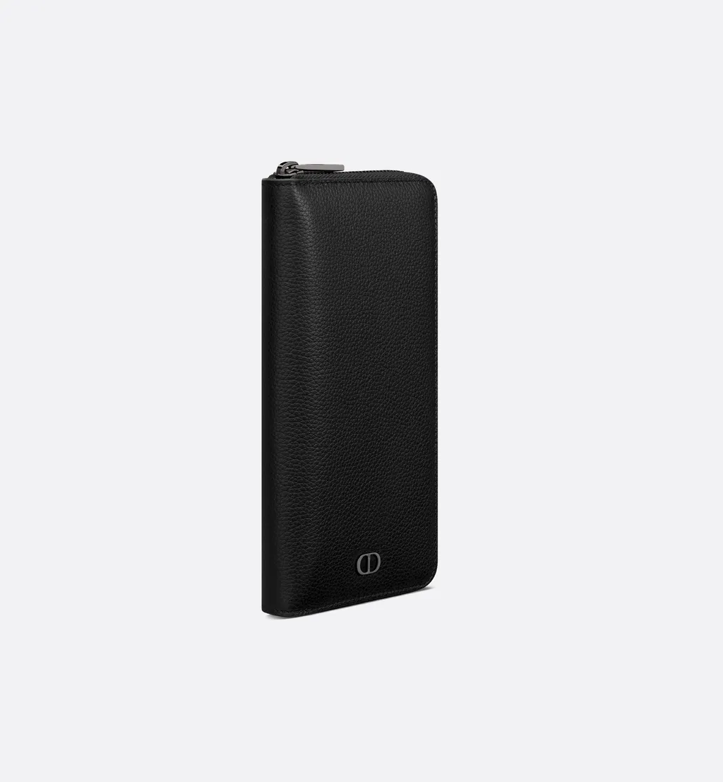 Long Vertical Zipped Wallet