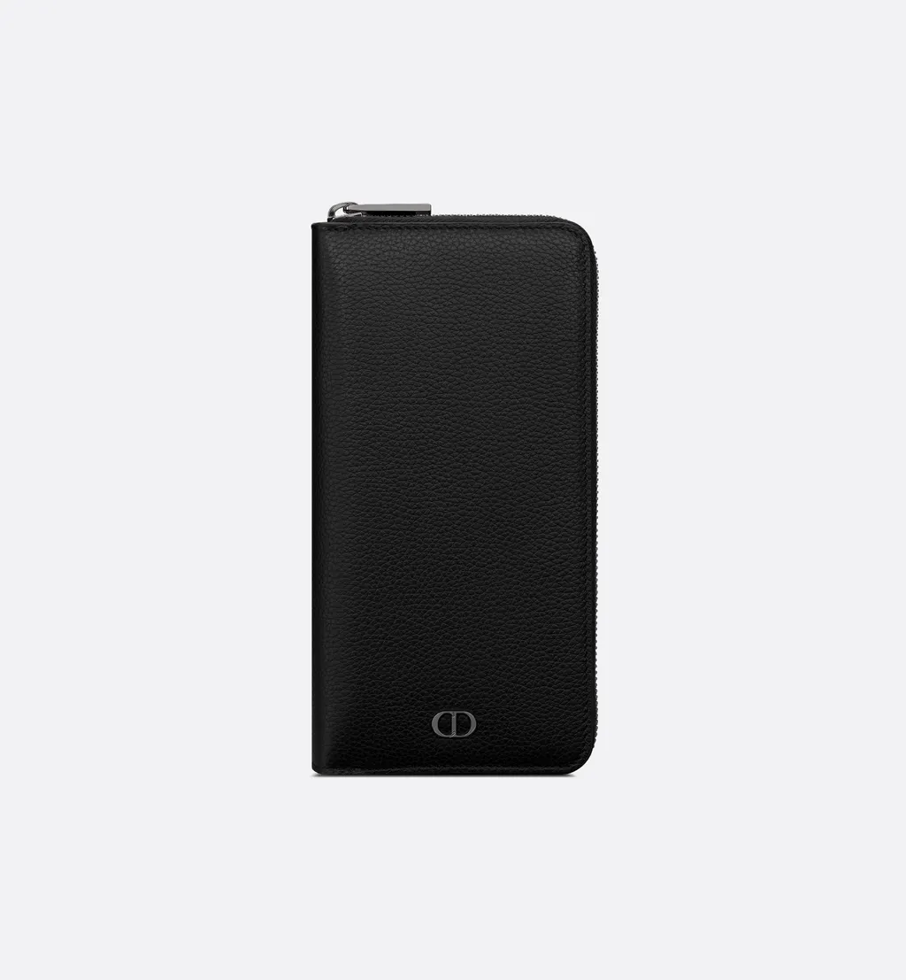 Long Vertical Zipped Wallet