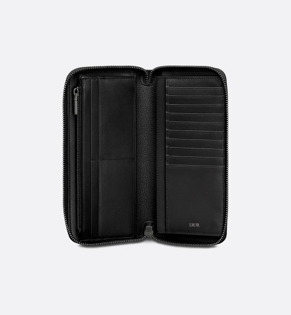 Long Vertical Zipped Wallet