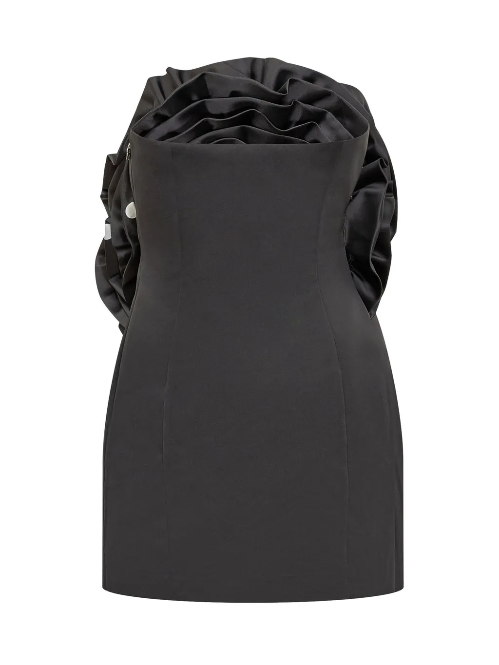 Rotate Ruffled One-Shoulder Dress