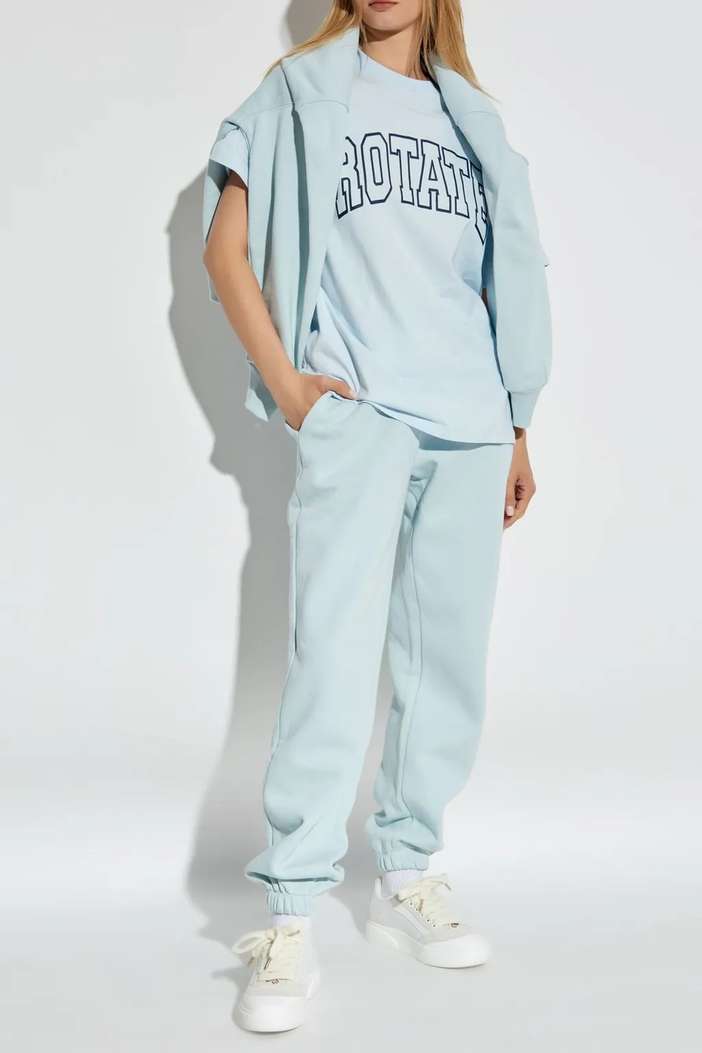 Rotate Logo Jogger Pants