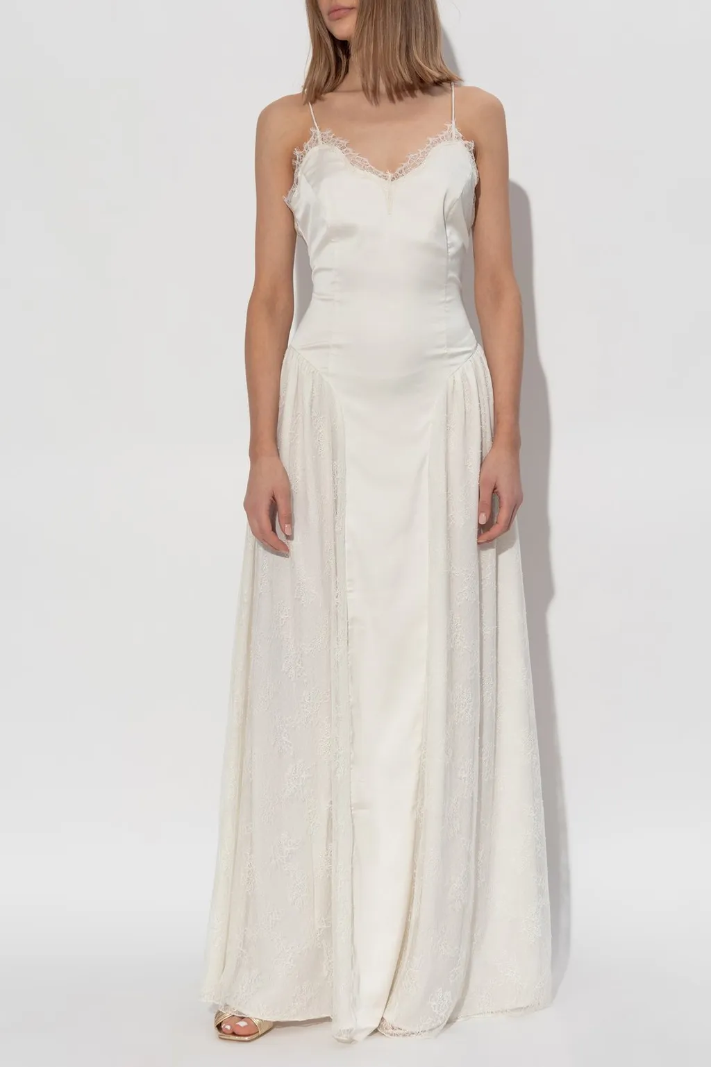 Rotate Gown With Lace Details