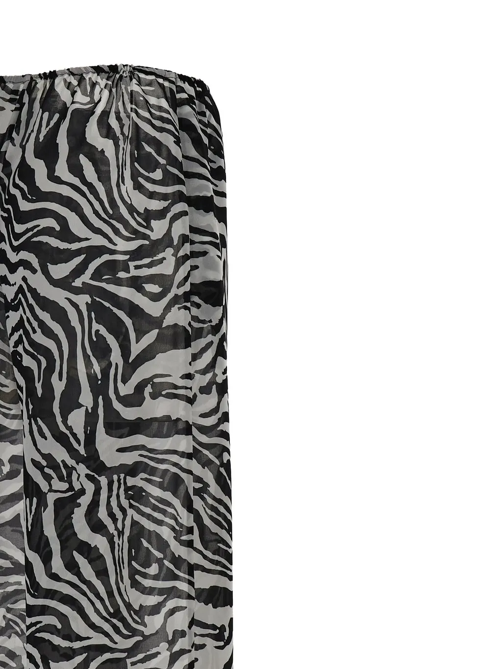 Rotate Light Straight Zebra Print Pants