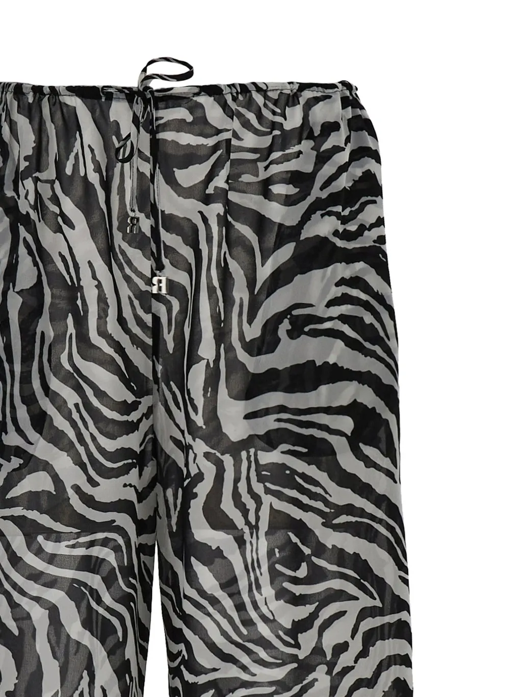 Rotate Light Straight Zebra Print Pants