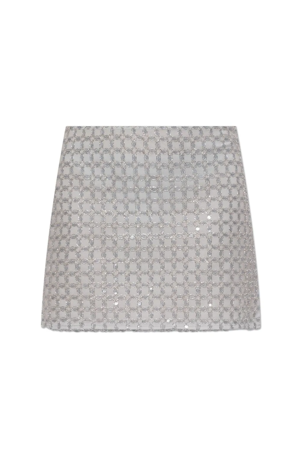 Rotate Skirt With Sparkling Appliques