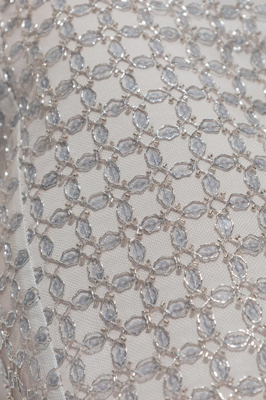 Rotate Skirt With Sparkling Appliques