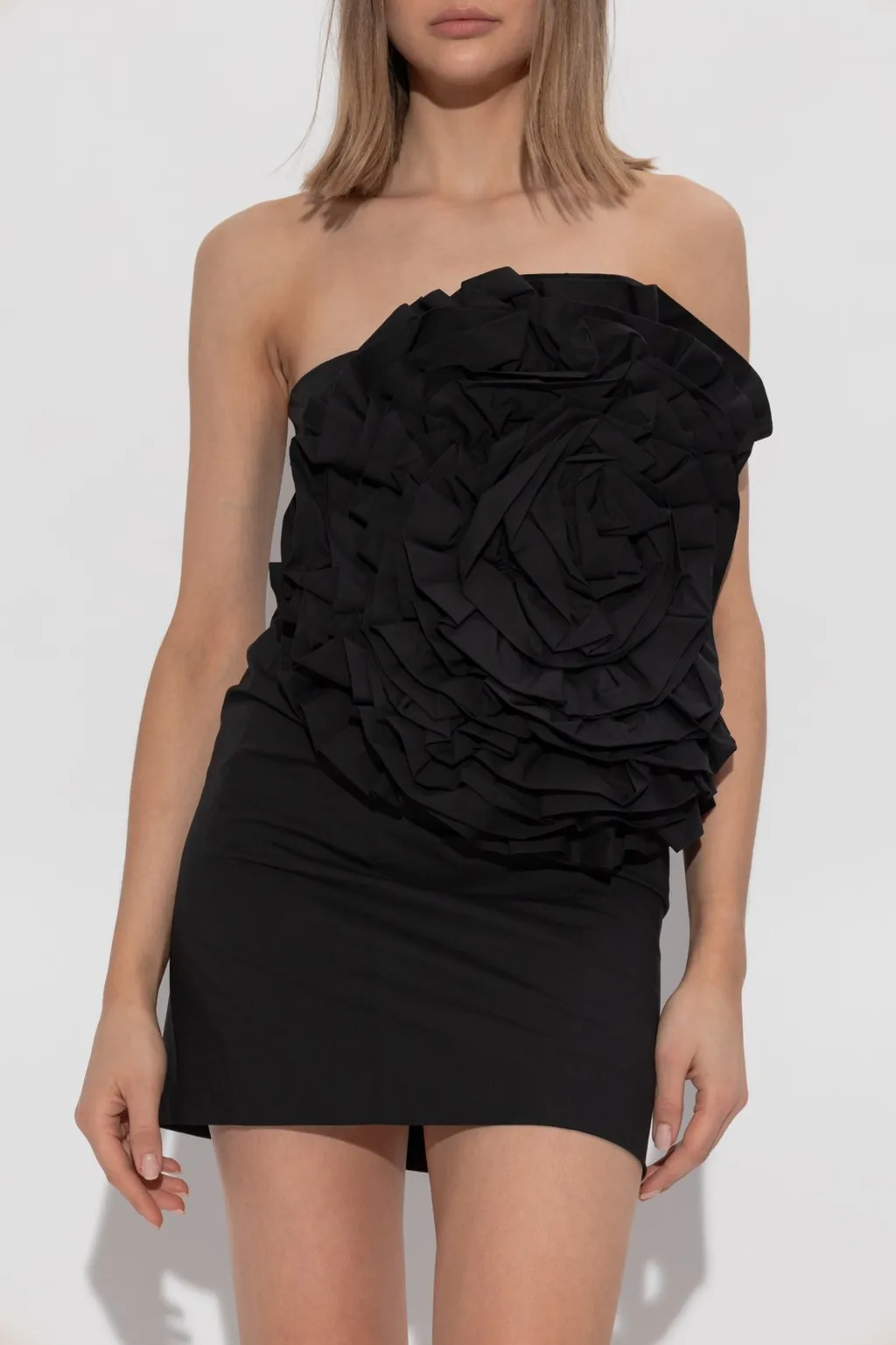Rotate Off Shoulder Mini Dress