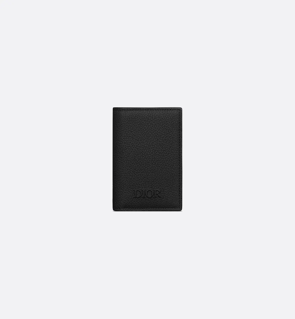 Dior Privé Vertical Bifold Card Holder
