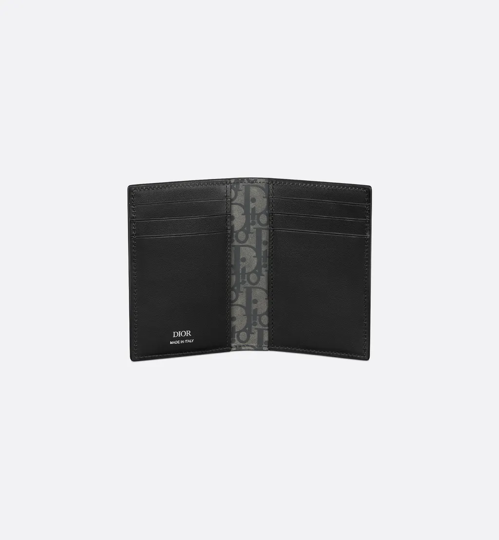 Dior Privé Vertical Bifold Card Holder