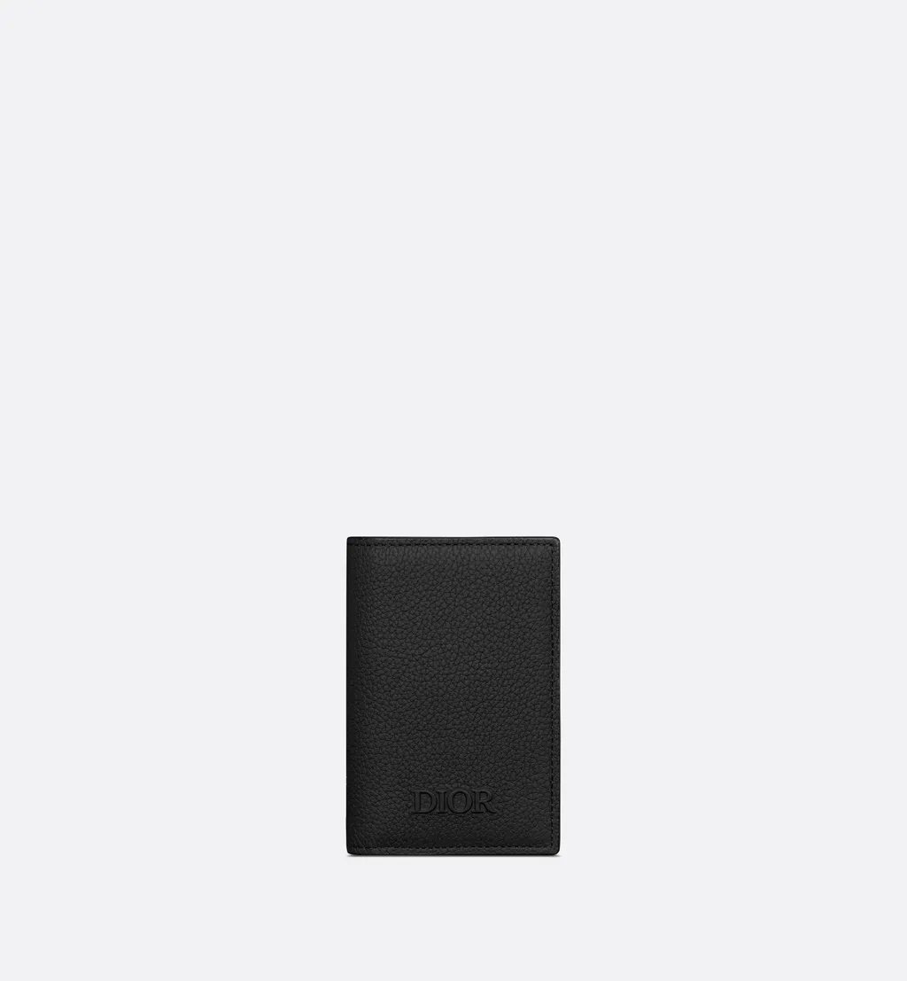 Dior Privé Vertical Bifold Card Holder