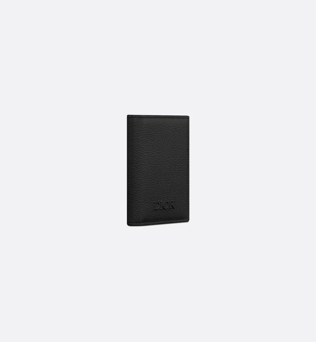 Dior Privé Vertical Bifold Card Holder