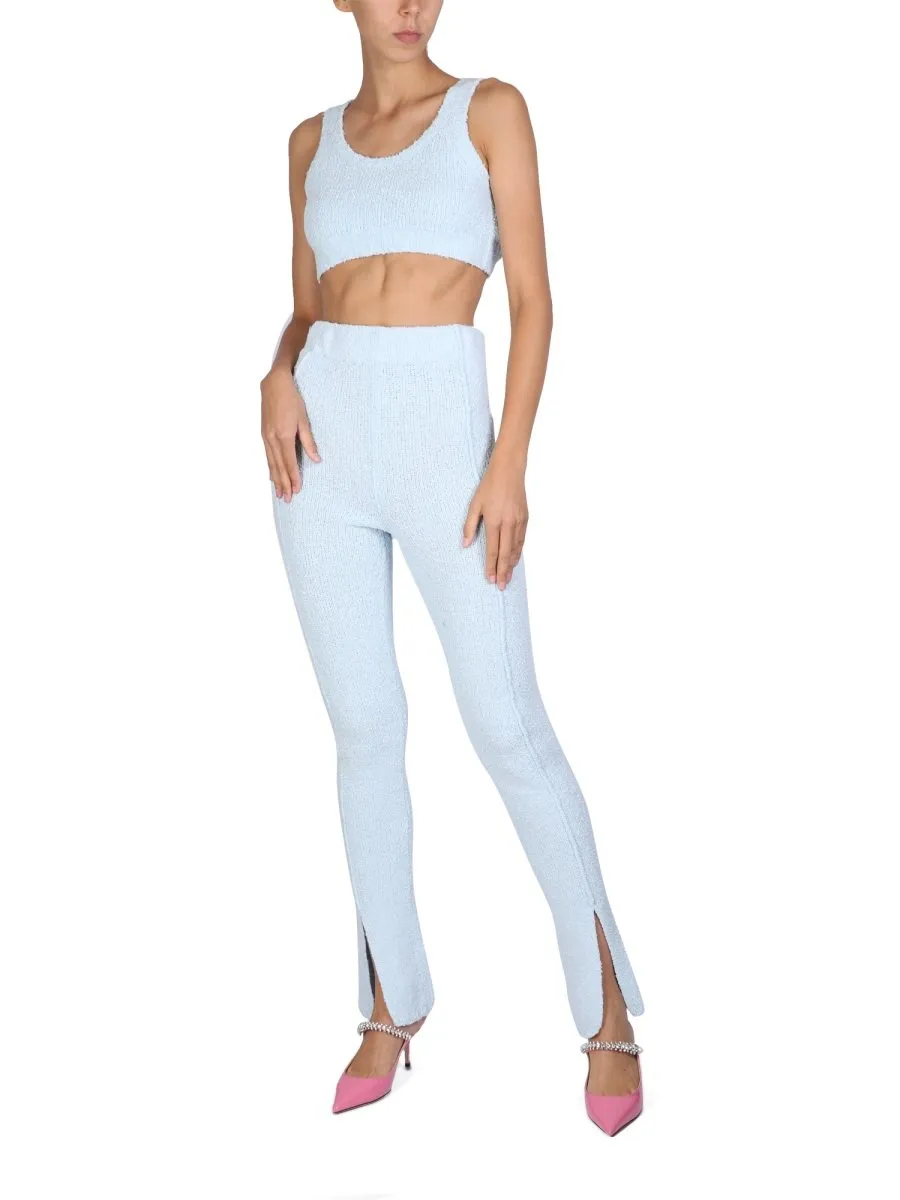 Rotate Aliciana Slit Detailed Pants