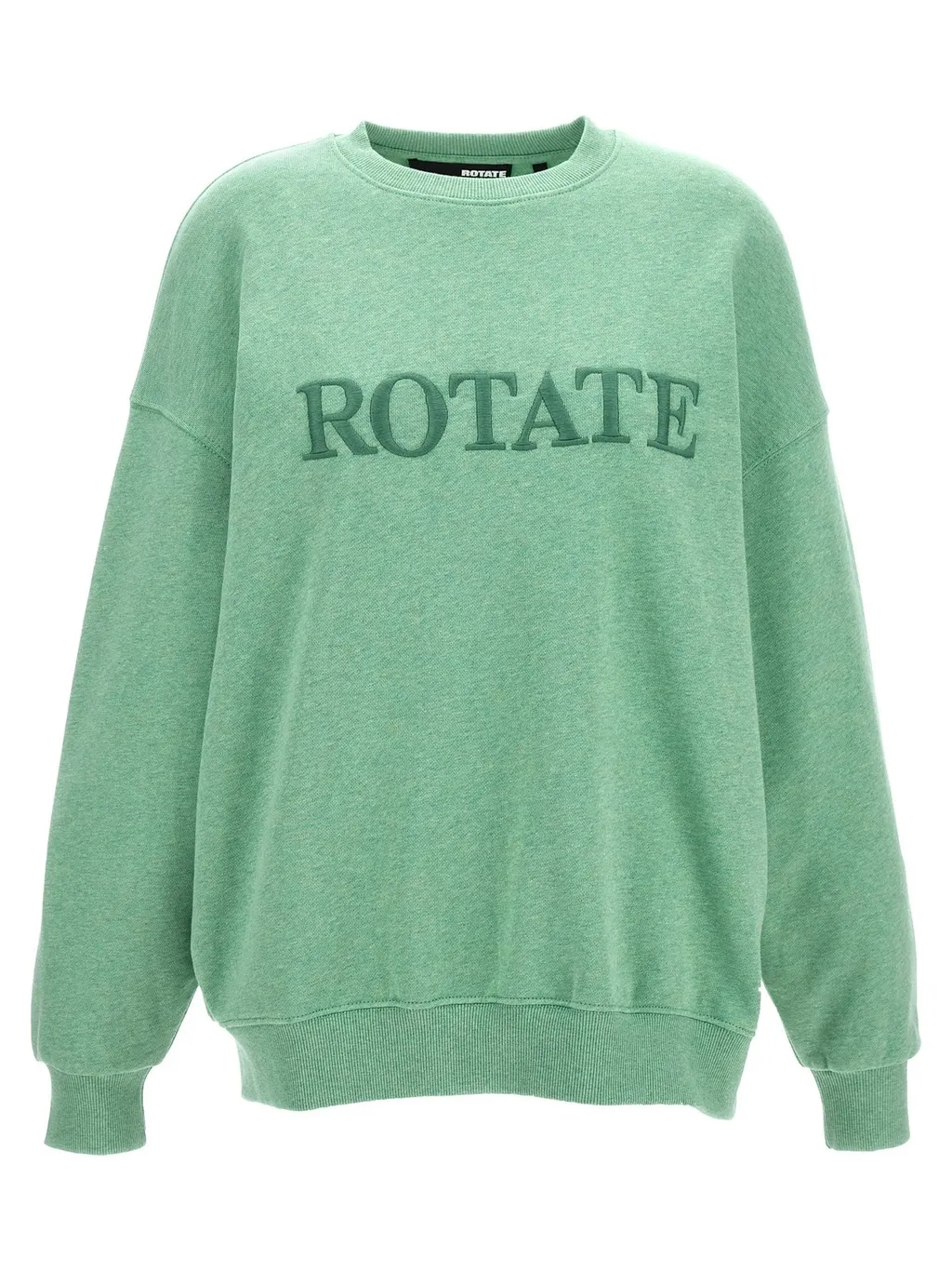 Rotate Logo Embroidered Crewneck Sweatshirt