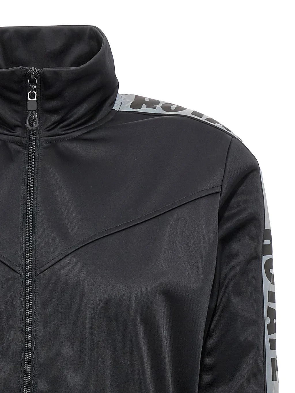 Rotate Logo-Tape Cropped Track Jacket
