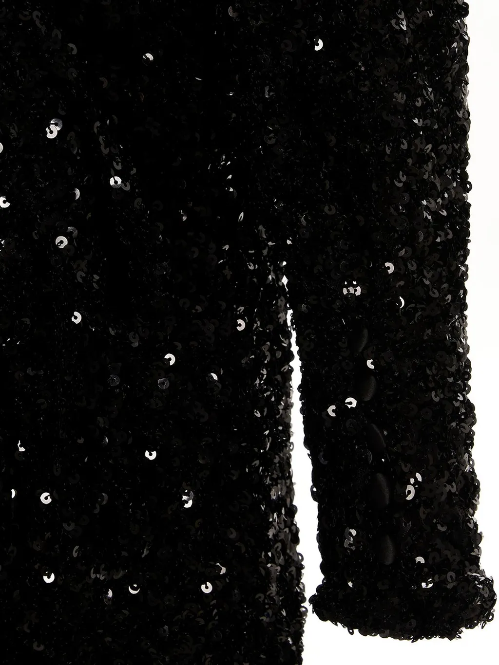 Rotate V-Neck Sequinned Wrap Dress