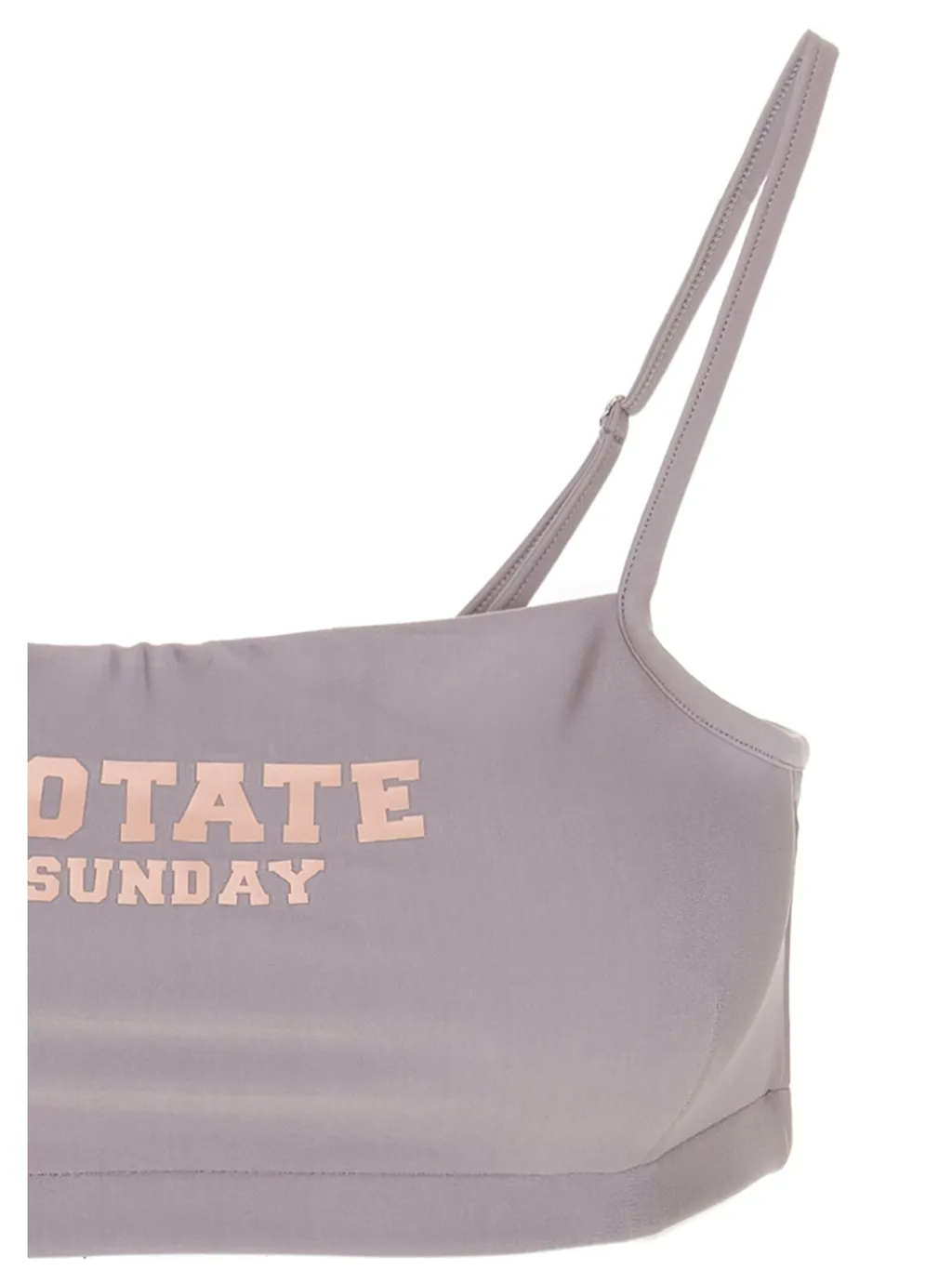 Rotate Sunday Logo Print Sports Bra