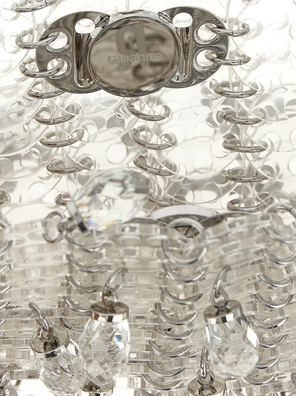 Rabanne 1969 Nano Crystal Resin Shoulder Bag