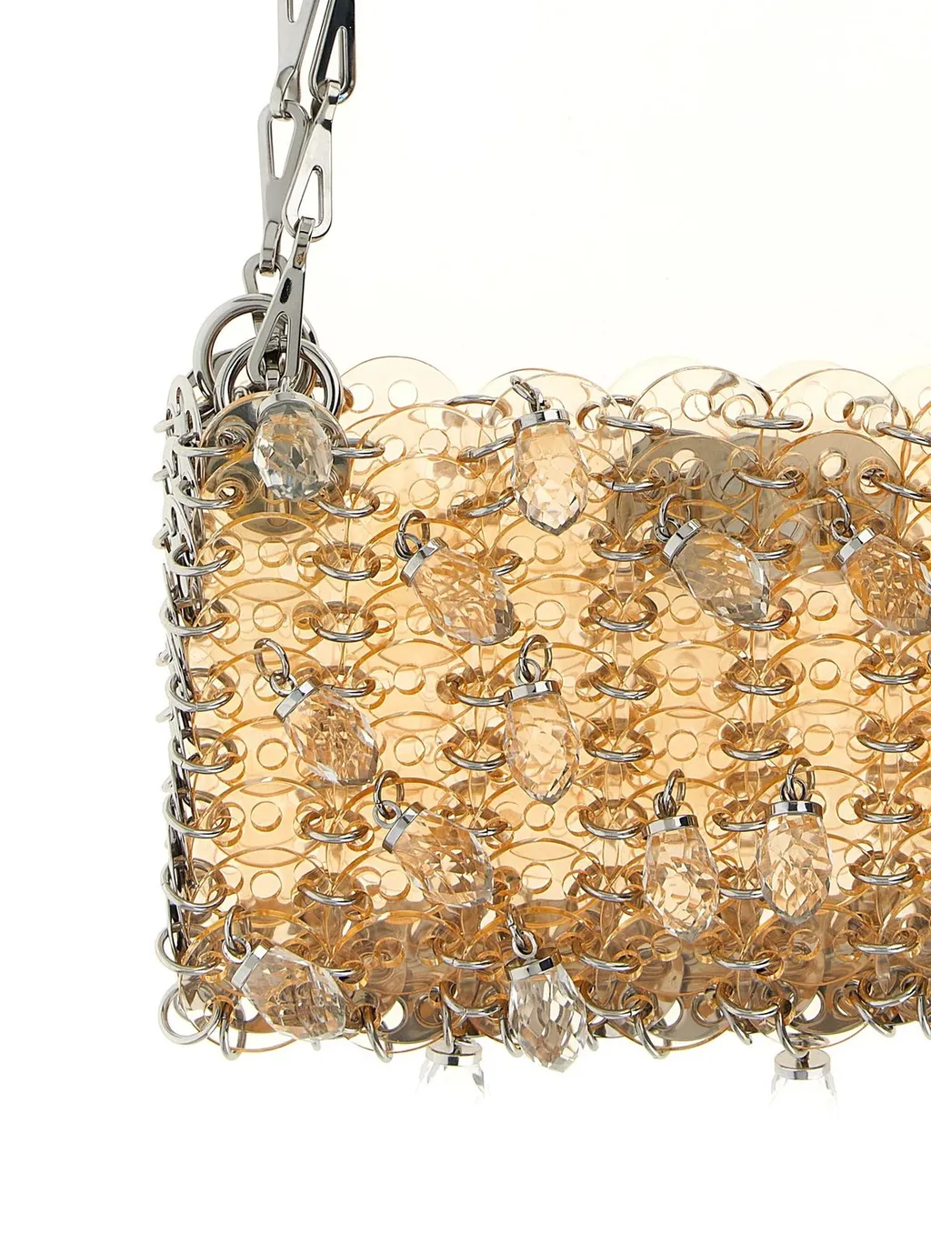 Rabanne 1969 Nano Crystal Resin Shoulder Bag