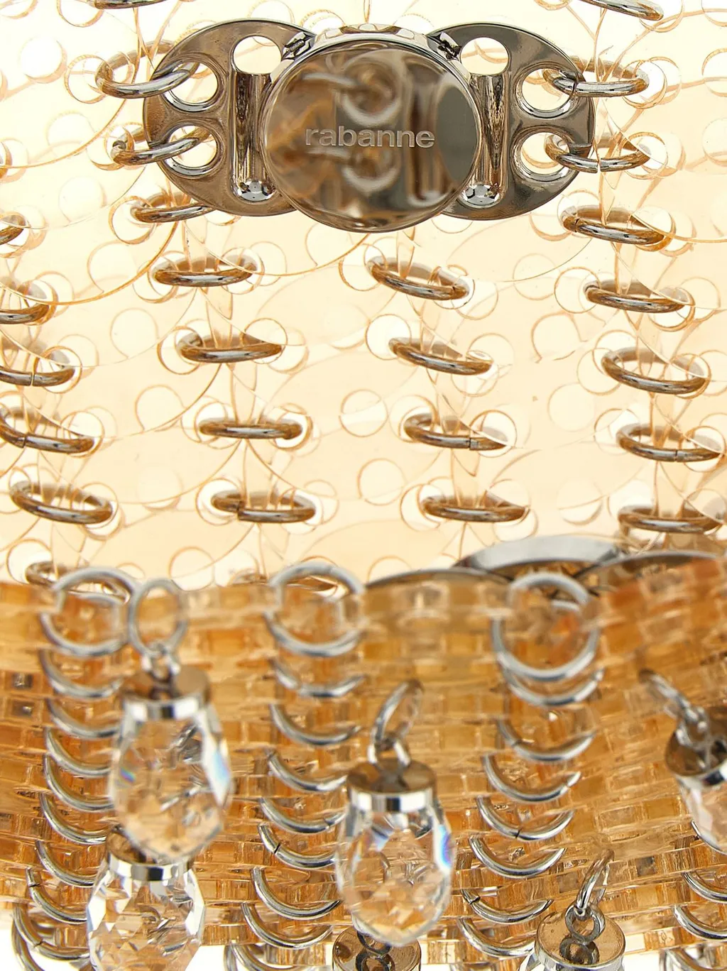 Rabanne 1969 Nano Crystal Resin Shoulder Bag