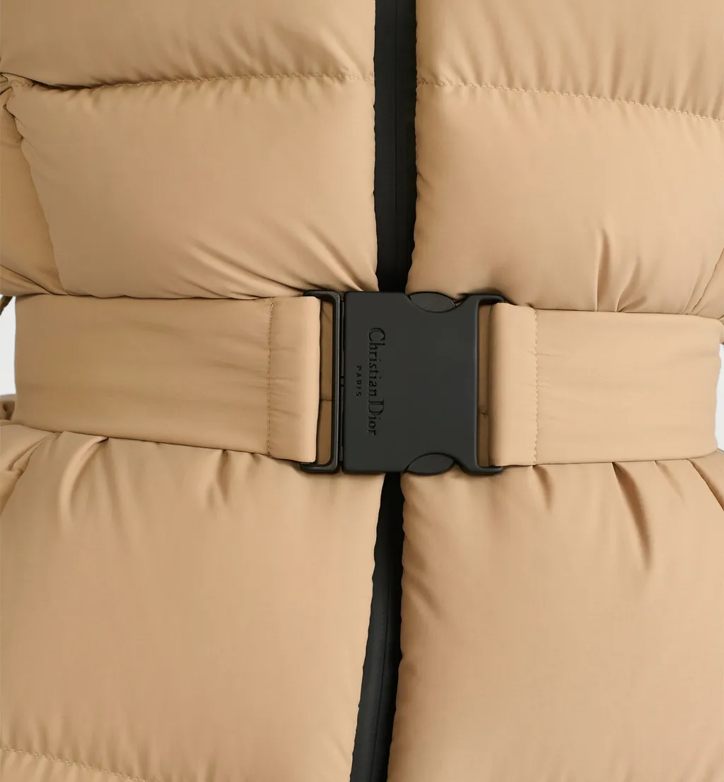 Dioralps Belted Puffer Jacket With Hood
