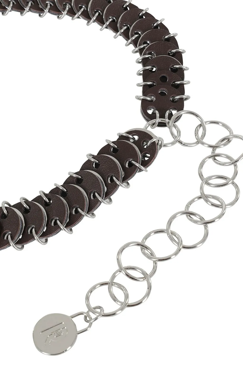 Rabanne Coin Link Interlocking Belt