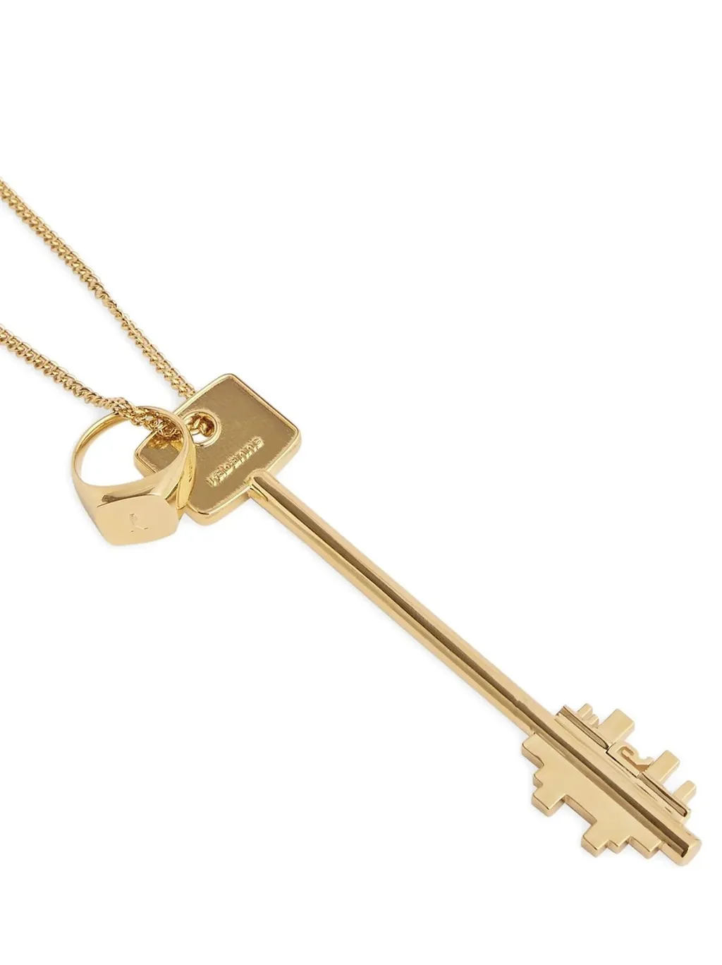 Rabanne Key Pendant Necklace