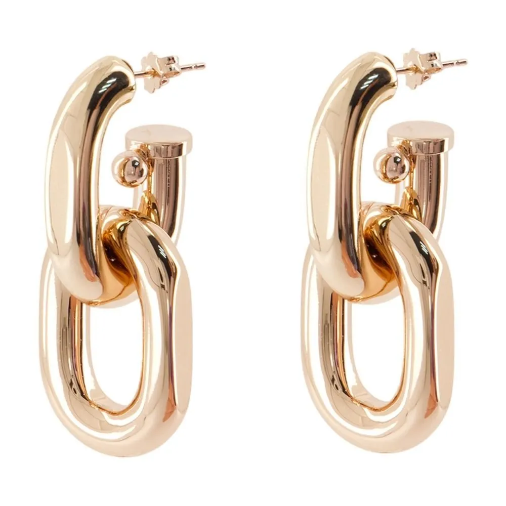 Rabanne Double Xl Link Earrings