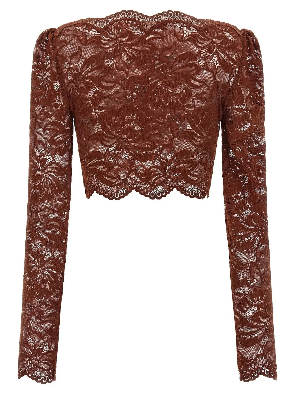 Rabanne Crop Lace Top