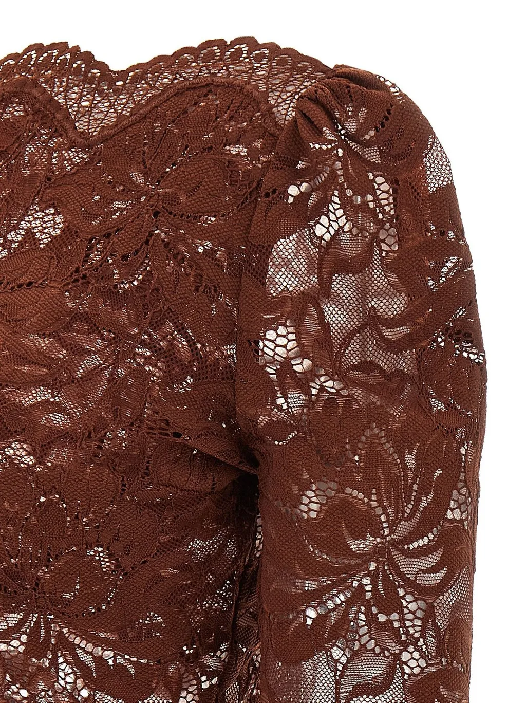 Rabanne Crop Lace Top